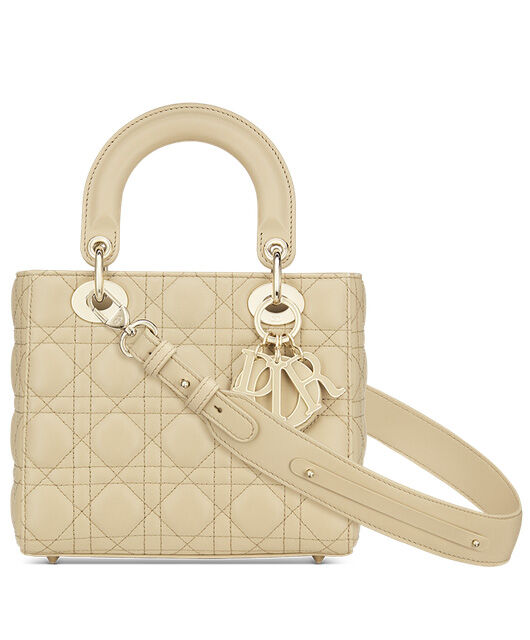 Christian Dior Lady Dior My Abcdior Bag Apricot